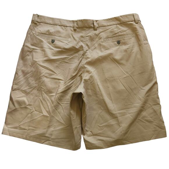 PEBBLE BEACH men's dry luxe performance golf shorts in plaza taupe Size 42 NEW - Picture 6 of 7